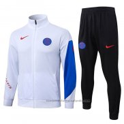 Chandal de Chaqueta del Paris Saint-Germain Nino 25/26 Blanco